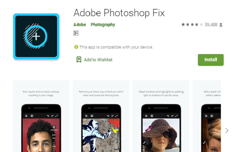 Adobe Photoshop fix apk download