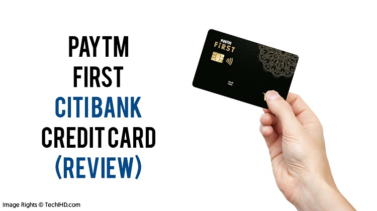 paytm first citi bank credit card