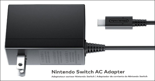 Chargeur Adaptateur Secteur Nintendo Switch Officiel