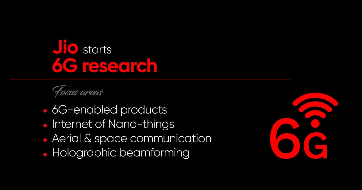  Jio Starting 6G Research