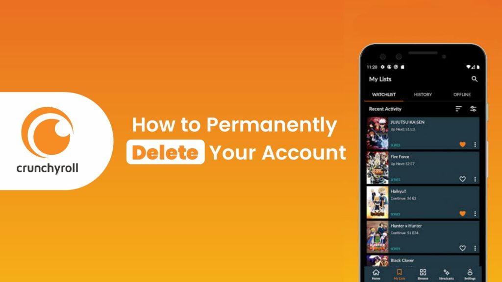 How to Permanently Delete Your Crunchyroll Account TechIHD